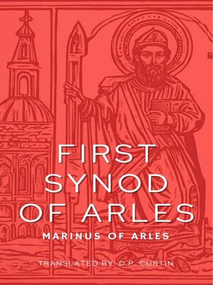 cover image of First Synod of Arles